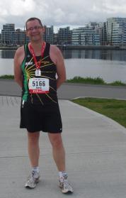 Photo of Andy Kelsall at Vancouver Half-Marathon