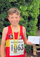 Junior Run winner Doug Garnett Doug Garnett